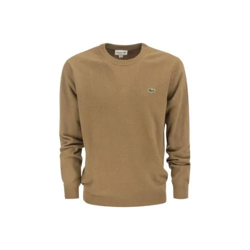 LACOSTE FW22 Свитер Мужской CAMEL