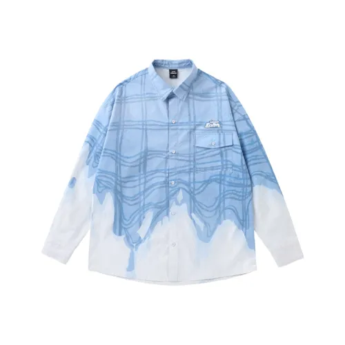 LAMLICKA Синий Унисекс Рубашки