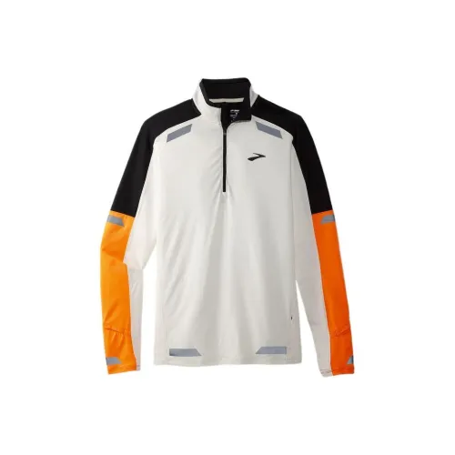 Brooks Белая Мужская Футболка