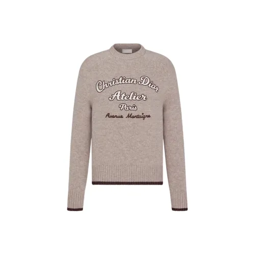 DIOR Бежевые Мужские Свитера
