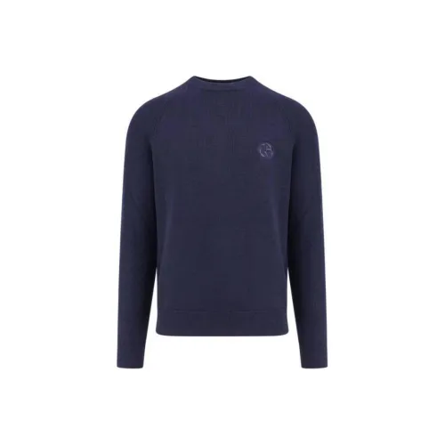 GIORGIO ARMANI Свитер Мужской Морской Синий