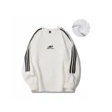 Белый (полосатый) с флисовой подкладкой