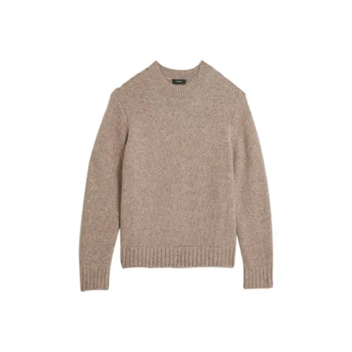 THEORY Розовый Хаки Мужские Свитера