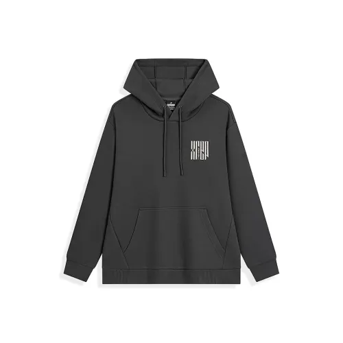 XTEP Sports Life Collection Полумесяц Сумка Серый Мужской Свитшот