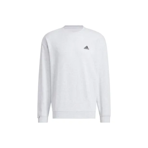 Adidas FRENCH TERRY CREW SWEATSHIRT Унисекс Light Фотиния Серый