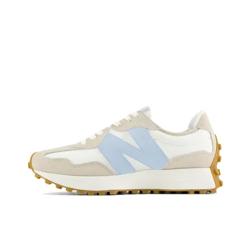 New Balance NB 327 Low Топ Повседневные Беговые Кроссовки Женские Бежевые
