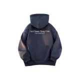 Темно-синий (с капюшоном)