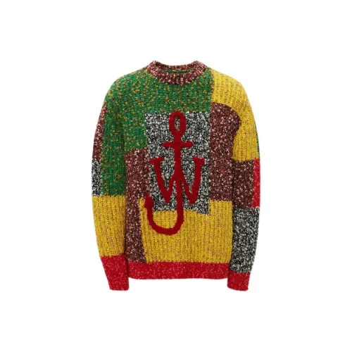 JW Anderson Зеленые Мужские Свитера