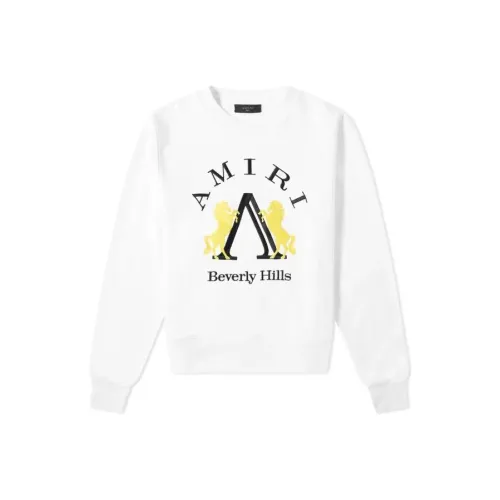 AMIRI Белый Мужской Свитеры