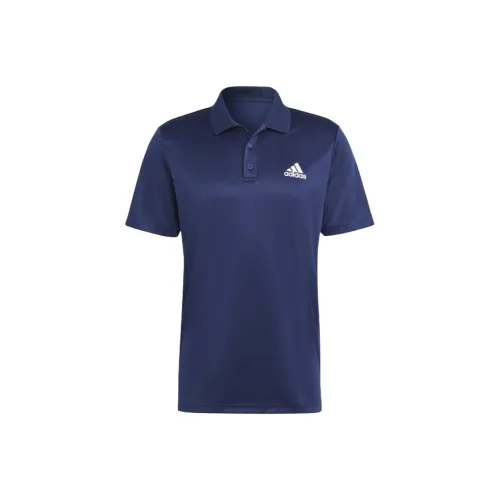 Adidas Дизайнерский TO MOVE Поло Мужское Синее