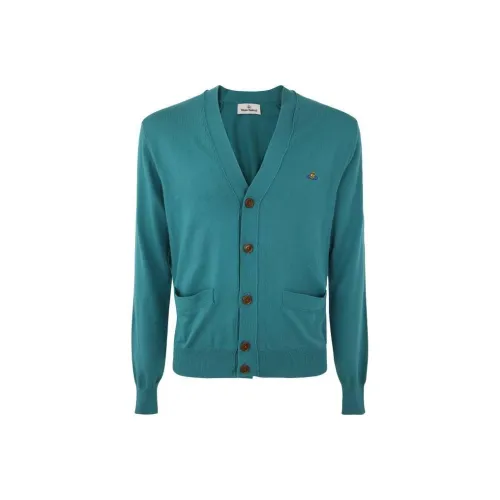 Vivienne Westwood Бирюзовые Мужские Свитера