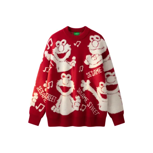 Улица Сезам Унисекс Свитеры