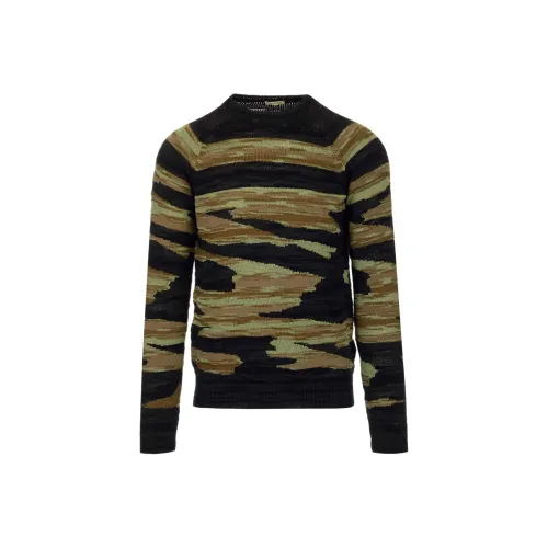 DRIES VAN NOTEN Мужские черные свитеры