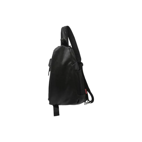 OUZIHUANG ПУ (полиуретан) Пэчворк Сумка через плечо Стандартная Унисекс Черный Серый