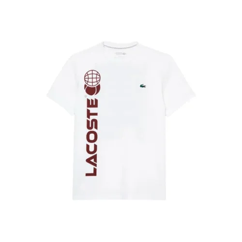 LACOSTE Collaboration Белая Мужская Футболка