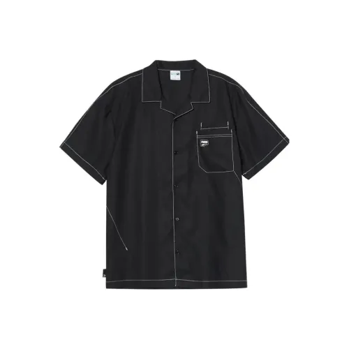 PUMA Повседневные Черные Рубашки Унисекс