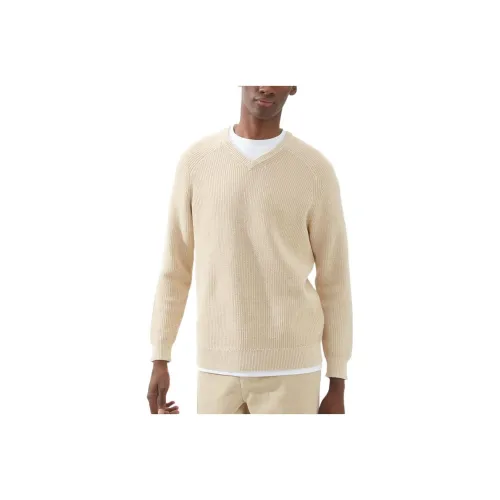 Uniqlo U Collection Светлый Бежевый Мужские Свитера