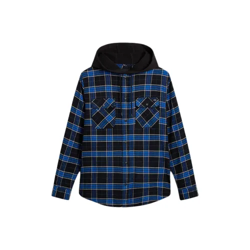 Vans Long Sleeve Ткани вязаные Рубашка Мужской Черный