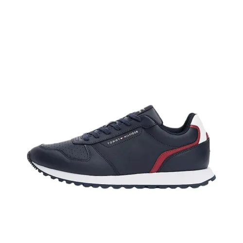 Tommy Hilfiger TRAINERS Низкий Топ Повседневная Обувь Мужская Синяя