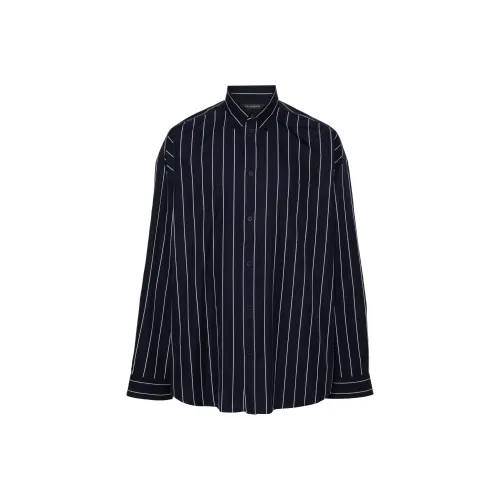 Balenciaga Рубашка Мужская Морской Синий