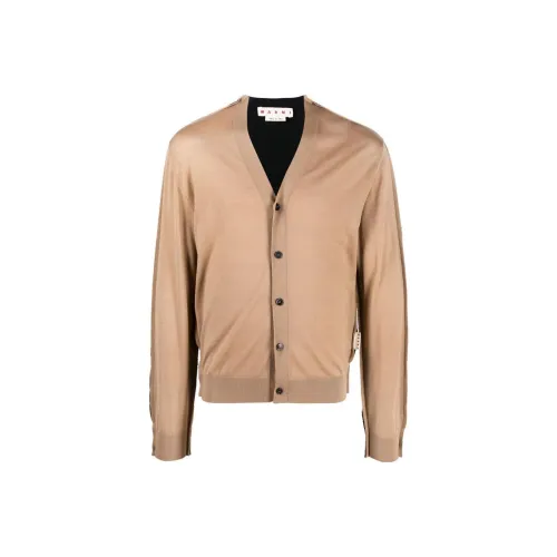 Marni SS22 Свитер Мужской Абрикос