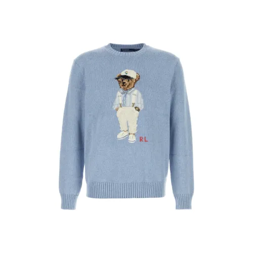 Polo Ralph Lauren Свитер Мужской Светло-Синий