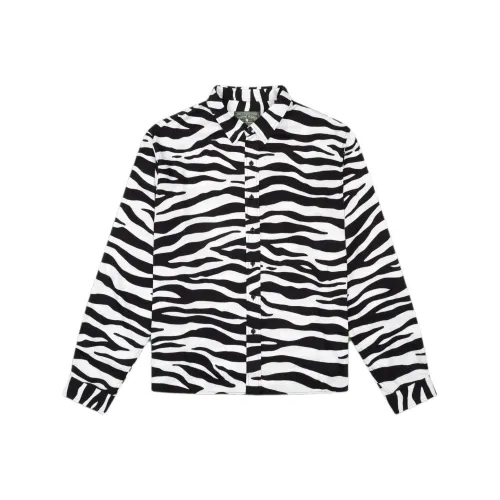 Denim Tears The Great Black Jockeys Series Белая Унисекс Рубашка