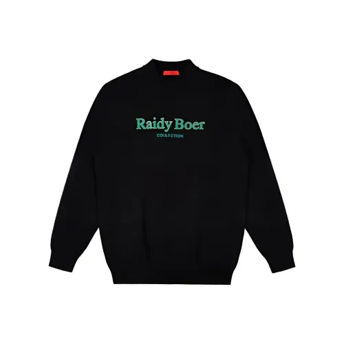 Raidy Boer Черные Мужские Свитера
