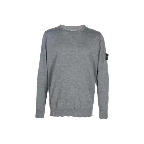 STONE ISLAND FW22 Свитер Мужской Темно-Серый