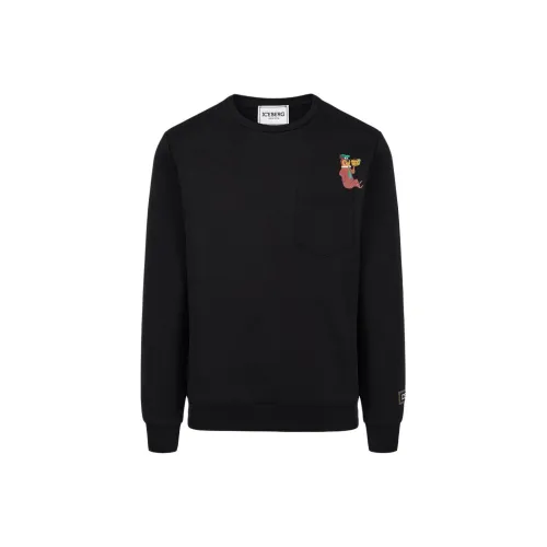 Айсберг SS24 Толстовка Мужская Черная