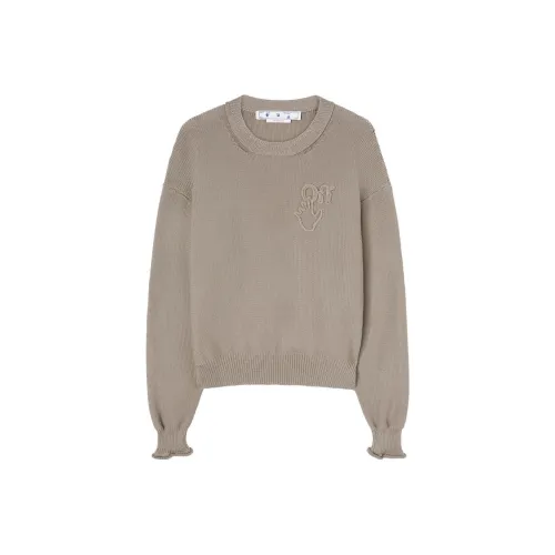 Off Белый Умбра Мужские Свитера