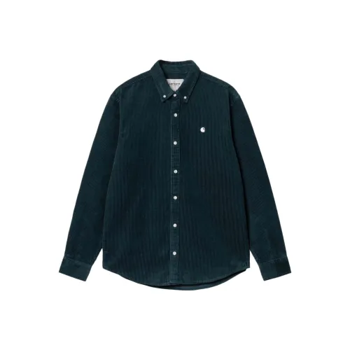 Carhartt WIP FW24 Duck Blue Мужские Рубашки