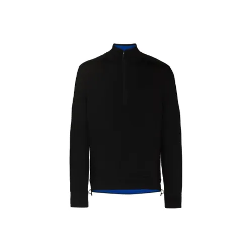 Ermenegildo Zegna Черные Мужские Свитера