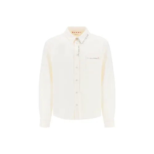 Marni Бежевые Мужские Рубашки