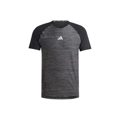 Adidas T-Shirt Мужская Черная Смешанная Цветовая