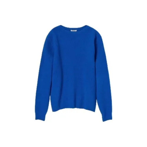 Auralee Мужские Свитеры Синего Цвета