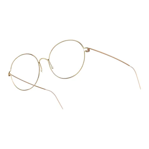 LINDBERG Титан Нерегулярная форма Оправы для очков Унисекс Золото