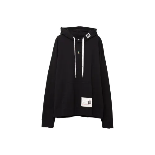 Maison Mihara Yasuhiro Черные Мужские Свитшоты
