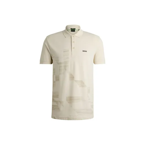 Hugo Boss Polo Ecru Мужской