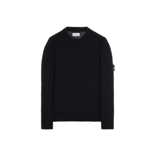 Stone Island Черные Мужские Свитера