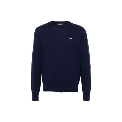DSQUARED 2 Свитер Мужской Морской Синий