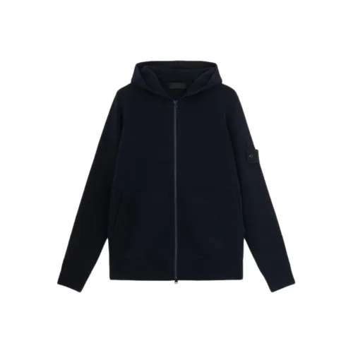 Stone Island Ghost Collection Морской Синий Мужские Свитера