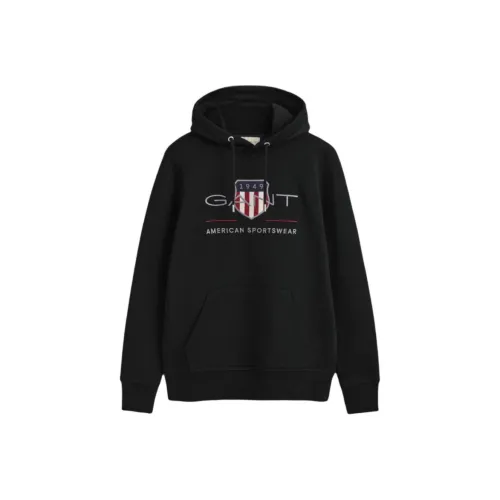 GANT Мужские черные свитшоты