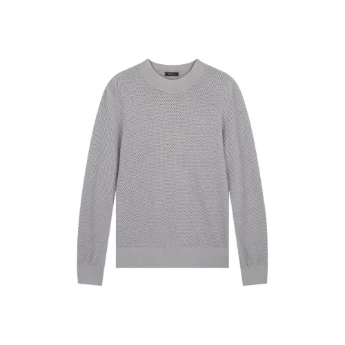 Ermenegildo Zegna Серые Мужские Свитера