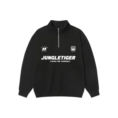 JUNGLE TIGER Свитшот Унисекс Черный