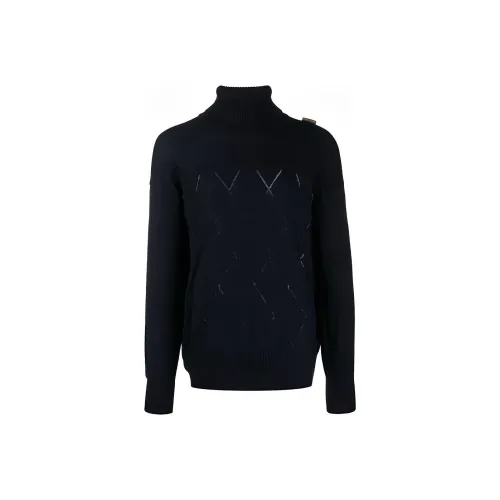 VERSACE SS22 Свитер Мужской Темно-синий