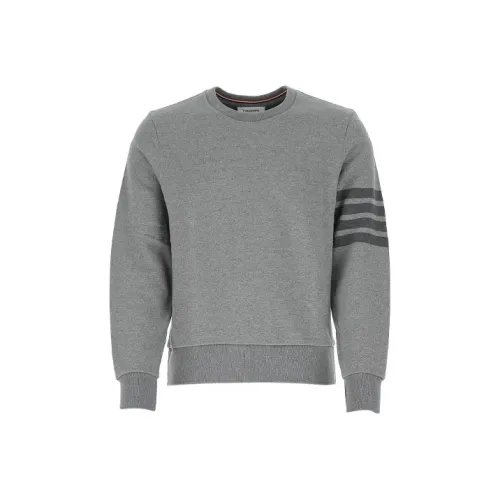 THOM BROWNE Серый Мужской Трикотаж