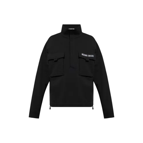 MOSCHINO Толстовка Мужской Черный
