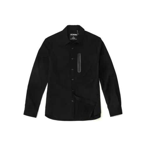 AKCLUB Мужские черные рубашки