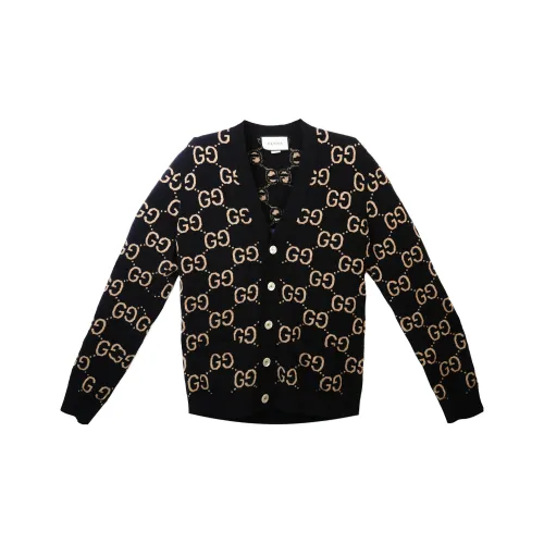 GUCCI Мужские черные свитеры